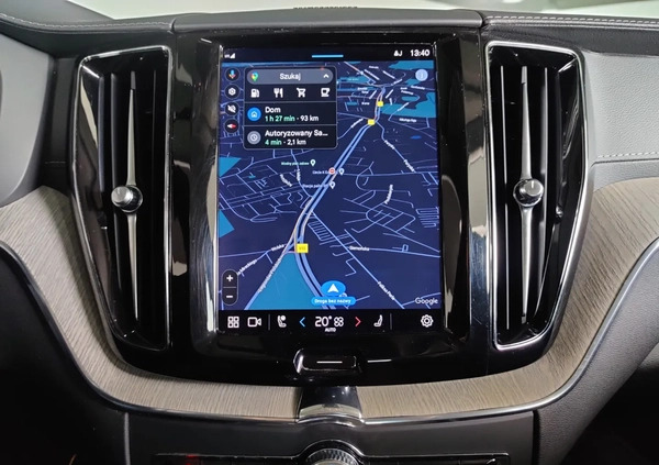 Volvo XC 60 cena 179900 przebieg: 126000, rok produkcji 2022 z Suwałki małe 92